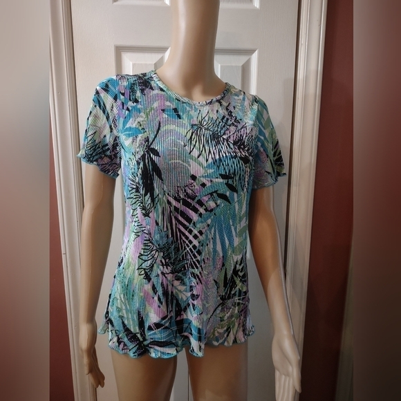 Bon worth women's size small petite blouse shirt top - Picture 1 of 4
